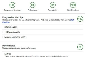 Application web progressive